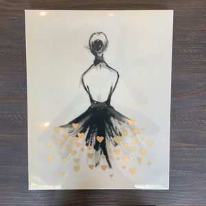 Canvas Wall Art Ballerina